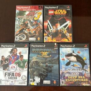 Bundle of 5 PlayStation 2 Games